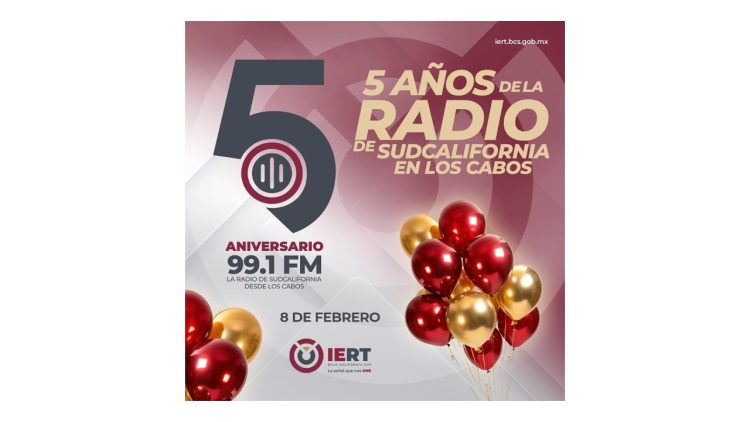 5° aniversario de la Radio de Sudcalifornia Los Cabos ✨ – 09 de febrero 2026.