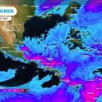 El tiempo en México esta semana: Lluvias con vientos fuertes por el frente frío 37 y su masa de aire frío