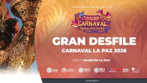 Vive el Carnaval La Paz 2026: “Reinas del Cambio” con el Gran Desfile del Carnaval La Paz🎶🎭.