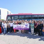 Milena Quiroga activa campaña en transporte público y consolida resultados: 100 mil atenciones a mujeres en La Paz