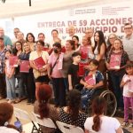 Fortalece Víctor Castro el bienestar familiar con la entrega de 59 viviendas en la colonia La Pasión