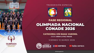 Olimpiada Nacional CONADE 2026 – 13 de marzo 2026.