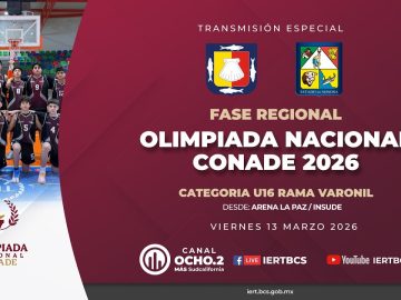 Olimpiada Nacional CONADE 2026 – 13 de marzo 2026.