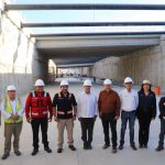 Supervisan avances de Glorieta de las Mujeres Libres de BCS en San José del Cabo
