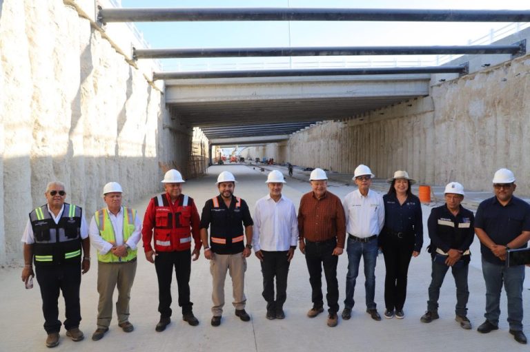 Supervisan avances de Glorieta de las Mujeres Libres de BCS en San José del Cabo