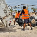 Refuerza Milena Quiroga limpieza de playas en La Paz durante Semana Santa 2026