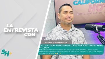 #LaEntrevista con Oscar Castañeda, vicepresidente de Restaurantes de Loreto. – 15 de mayo de 2026.
