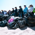 Recolectan más de 100 kilogramos de residuos en Macro Limpieza de playa El Comitán