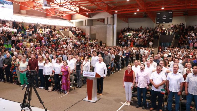 Víctor Castro refrenda respaldo al gobierno de Claudia Sheinbaum y reconoce avances del proyecto nacional