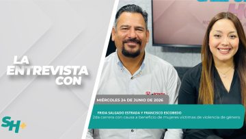 #LaEntrevista con Frida Salgado Estrada y Francisco Escobedo. – 24 de junio 2026.