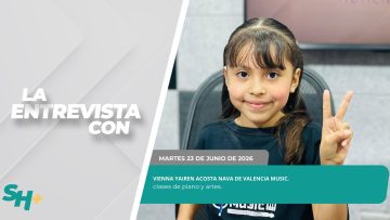 #LaEntrevista con la niña Vienna Yairen Acosta Nava de Valencia Music. – 23 de junio 2026.