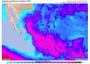 Semana del 29 de junio al 5 de julio: intensas lluvias con granizo por Monzón y ondas, cruzando Polvo del Sahara
