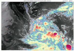 El tiempo en México esta semana: habrá lluvias torrenciales por ciclones tropicales