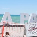 API-BCS renueva letras emblemáticas del Malecón de La Paz
