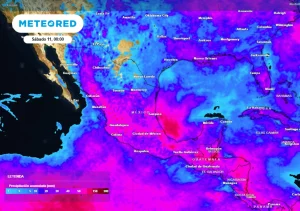 El tiempo en México esta semana: se acercan tormentas intensas, granizo y probables inundaciones