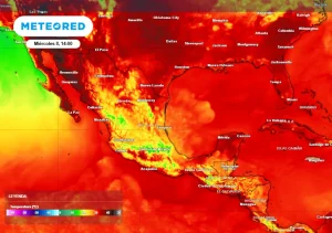 Este miércoles 7 de julio tenemos vaguadas, vórtices y la llegada de una onda tropical a México, conoce sus efectos