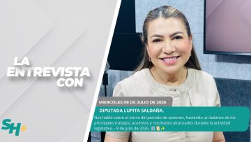 #LaEntrevista con la diputada Lupita Saldaña. – 8 de julio de 2026. 🏛️📜✨