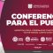 Conferencia para el pueblo, impartida por el Gobernador Constitucional Víctor Manuel Castro Cosío.