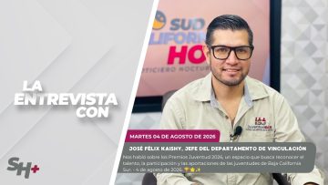 #LaEntrevista con José Félix Kaishy, jefe del Departamento de Vinculación.  – 4 de agosto de 2026. 🏆