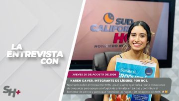 #LaEntrevista con Karen Caver, integrante de Líderes por BCS.  – 20 de agosto de 2026. 🐶🐱❤️🐾✨