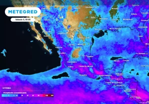 Este jueves 6 de agosto, México con tormentas y posibles granizadas por monzón y ondas tropicales