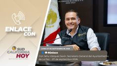 🗣️💬#Enlace con Jehu Vázquez, Secretario General del Ayuntamiento de La Paz. – 7 de septiembre 2026.