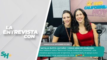#LaEntrevista con Natalia Ruffo Castaño y Erika Sánchez Robledo.  4 de septiembre de 2026.💪🇨🇴❤️✨