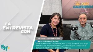 #LaEntrevista | Eduardo Altamirano y Bibiana Cruz la Unidad de Hemato-Oncología Pediátrica.