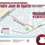 Iniciará SEPUIMM pavimentación del bulevar Padre Juan de Ugarte, en Loreto