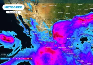 Amenaza doble: hasta 2 ciclones tropicales se aproximan a México con lluvias intensas