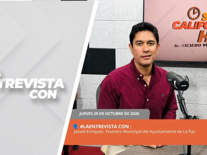 🗣️💬 #Entrevista | Jassiel Enriquez, Tesorero Municipal del Ayuntamiento de La Paz.