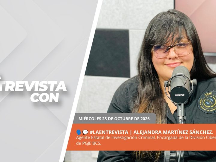 🗣️💬 #LaEntrevista | Alejandra Martínez Sánchez. – 28 de octubre 2026.