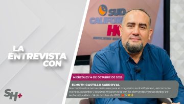 #LaEntrevista con Elmuth Castillo Sandoval. – 14 de octubre de 2026. 🍎📚🤝✨