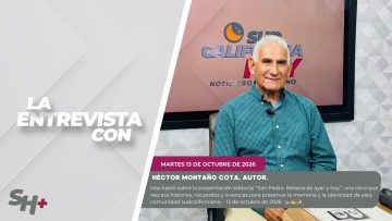 #LaEntrevista con Héctor Montaño Cota, autor. – 13 de octubre de 2026. 📚✍️✨