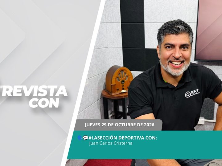 🗣️💬#LaSección Deportiva con Juan Carlos Cristerna. – 29 de octubre de 2026.